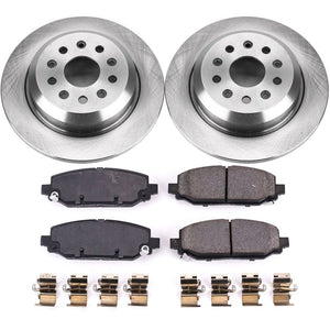 Power Stop 2018 + Jeep Wrangler JL Rear Autospecialty Brake Kit