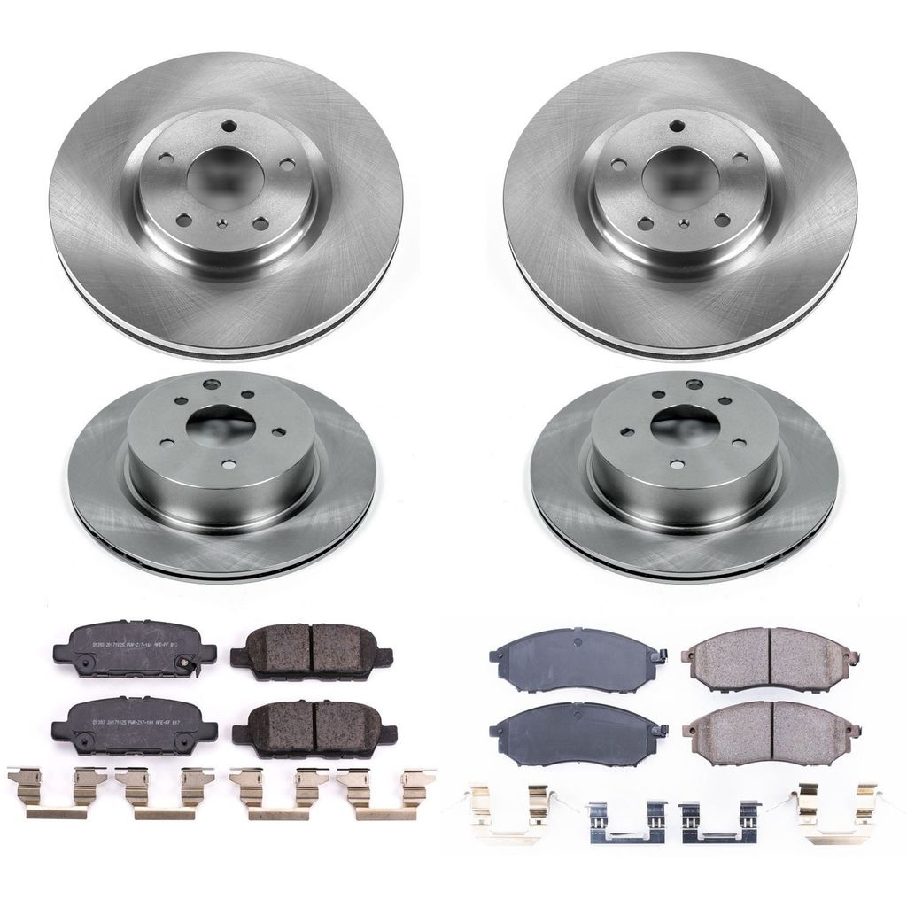 Power Stop 2010 - 2019 Nissan 370Z Front & Rear Autospecialty Brake Kit