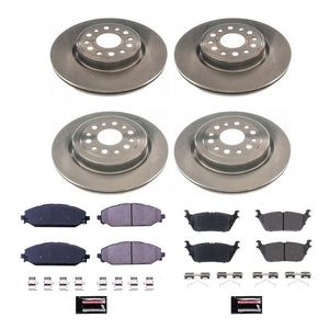 Power Stop 2019 - 2024 Ram 1500 Front & Rear Autospecialty Brake Kit