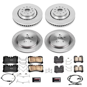 Power Stop 2018 - 2020 Lexus LS500 Front & Rear Autospecialty Brake Kit