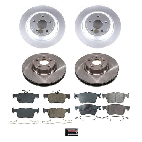 Power Stop 2020 - 2023 Ford Escape / 2021 - 2023 Bronco Sport Front & Rear Autospecialty Brake Kit