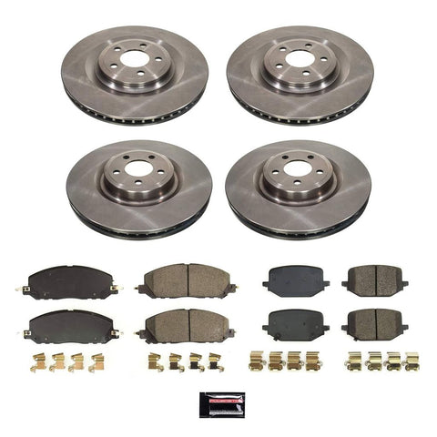 Power Stop 2020 - 2024 Ford Explorer ST / 2020 - 2023 Lincoln Aviator PHEV Front and Rear Autospecialty Brake Kit