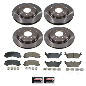 Power Stop 2022- 2024 Ford Expedition / 2021 - 2023 Ford F-150 Front and Rear Autospecialty Brake Kit