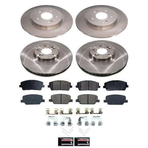 Power Stop 2020 - 2022 Kia Telluride / 2020 - 2023 Hyundai Palisade Front and Rear Autospecialty Brake Kit