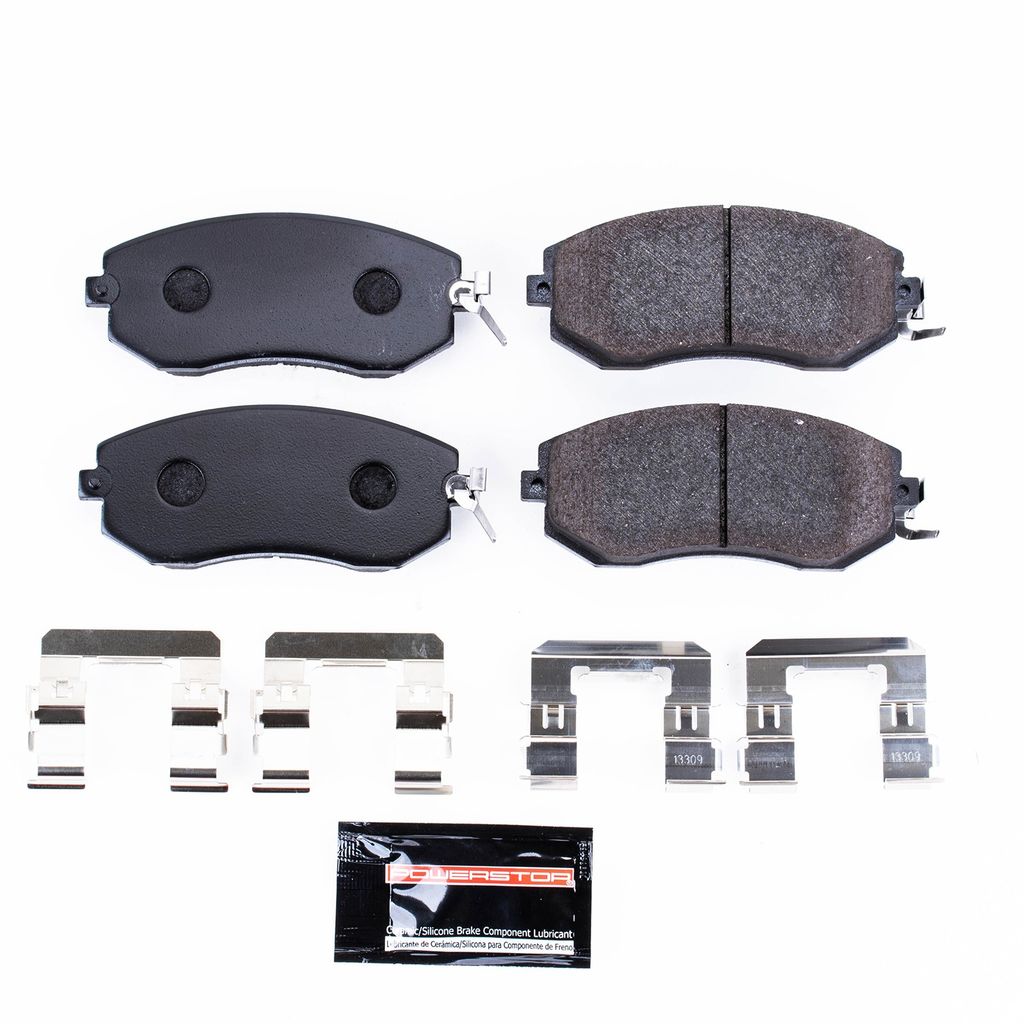 Power Stop 2013 + Scion FR-S / Subaru BRZ / Toyota 86 / 2022+ GR86 Front Track Day Brake Pads