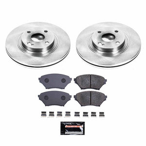 Power Stop 2001 - 2005 ( Sport Suspension 270mm Front Rotors ) Mazda Miata Front Track Day Brake Kit