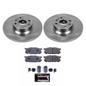 Power Stop 2001 - 2005 Mazda Miata (Sport Suspension 275mm Rear) Rear Track Day Brake Kit