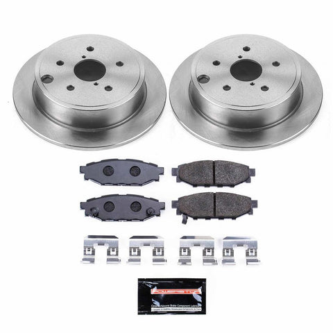 Power Stop 2015 - 2021 Subaru WRX Rear Track Day Brake Kit