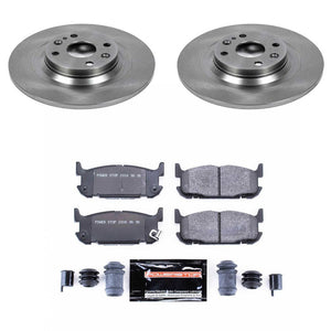 Power Stop 2001 - 2005 Mazda Miata (with Sport Suspension 275mm Rear Rotors ) Rear Track Day SPEC Brake Kit