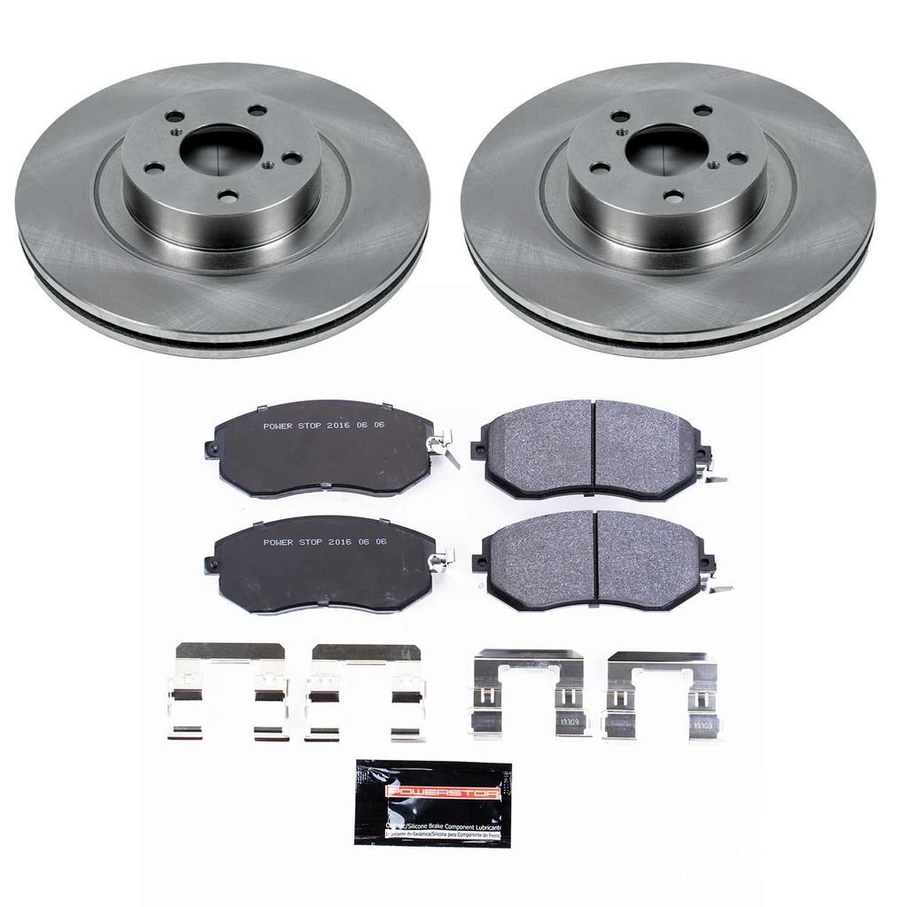 Power Stop 2013 + Scion FR-S / Subaru BRZ / Toyota 86 / 2022 + GR86 Front Track Day SPEC Brake Kit