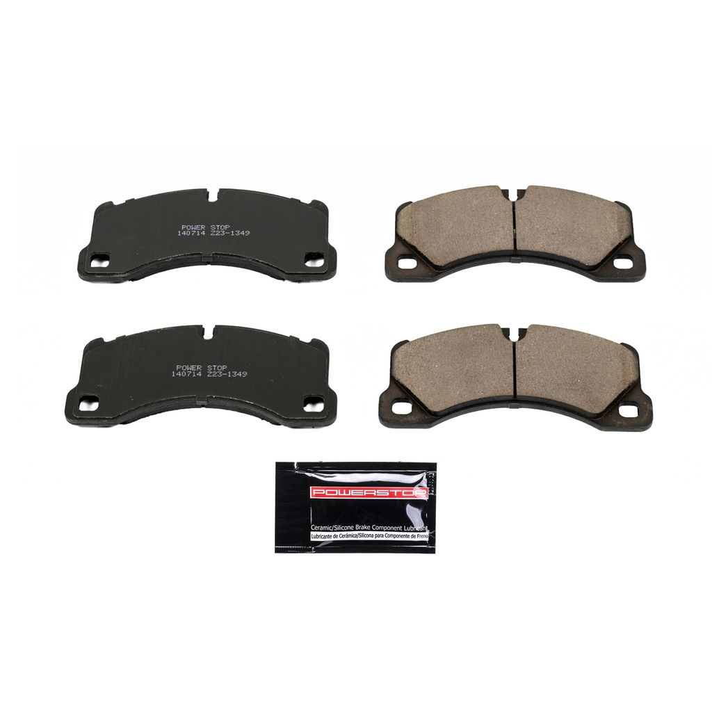 Power Stop 2008 - 2018 Porsche Cayenne / 2018 - 2021 Macan Front Z23 Evolution Sport Brake Pads w/Hardware