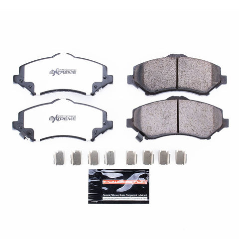 Power Stop 2008 - 2016 Chrysler Town & Country / 2007 - 2018 Jeep Wrangler Front Z36 Truck & Tow Brake Pads w/Hardware
