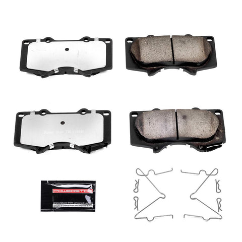 Power Stop 2005 - 2022 Toyota Tacoma / 2003 - 2009 Lexus GX470 / Toyota 4Runner / 2000 - 2006 Tundra Front Z36 Truck & Tow Brake Pads w/Hardware