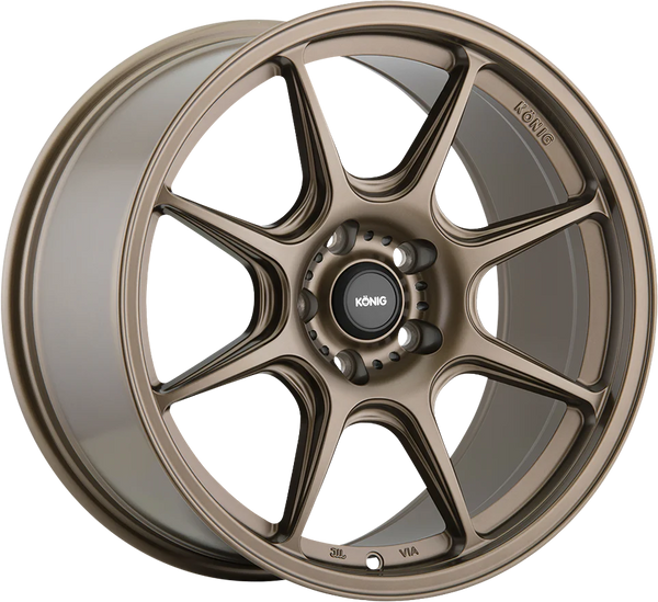 Konig Lockout 18x8.5 5x100 ET43 Matte Bronze