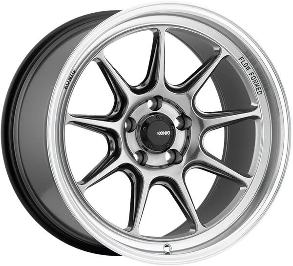 Konig Countergram 17x8 5x114.3 ET38 Hyper Chrome / Machined Lip