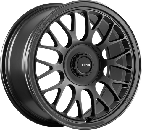 Konig MRK1 17X8 5X114.3 ET40 Hyper Carbon - Gloss Black Gear Cap/Logo/Cover Plate