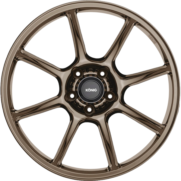 Konig Lockout 18x8.5 5x100 ET43 Matte Bronze