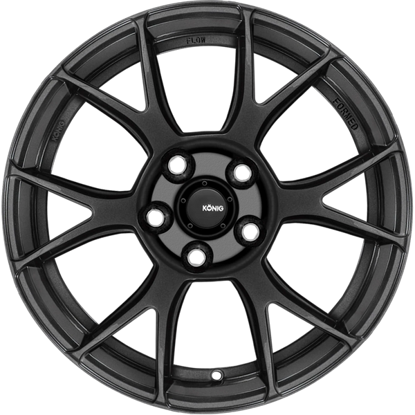 Konig Ampliform 18x8.5 5x100 ET44 Dark Metallic Graphite