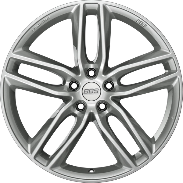 BBS SX 17x7.5 5x108 ET45 Sport Silver Wheel -70mm PFS/Clip Required