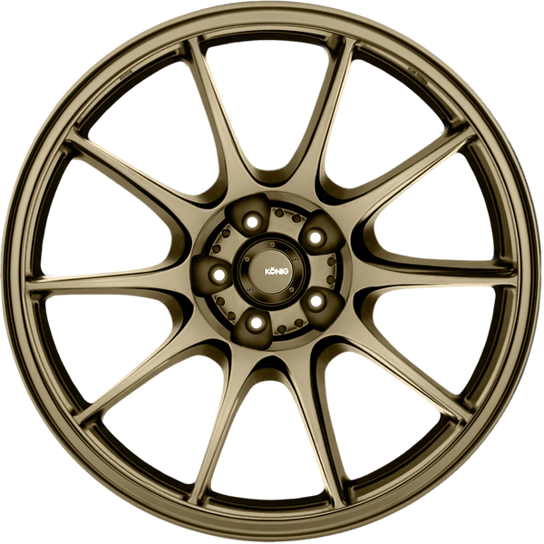 Konig Dekagram 17x8 4x100 ET45 Gloss Bronze
