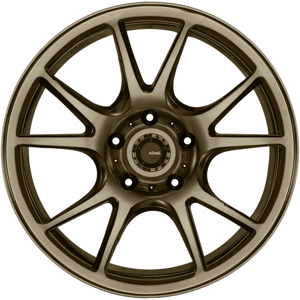 Konig Ampliform 18x8.5 5x100 ET44 Gloss Bronze