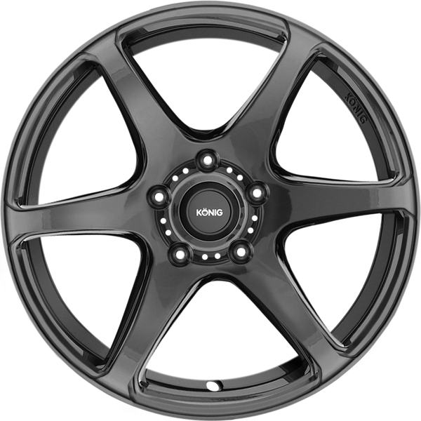 Konig Tandem 17x8 5x114.3 ET45 Gloss Graphite