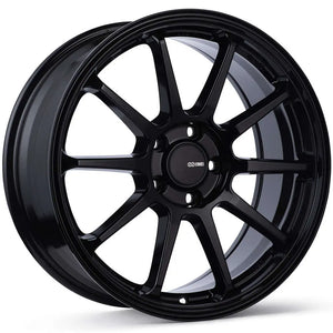 Enkei PX-10 18x8 5x112 45mm Offset 72.6mm Bore Gloss Black Wheel