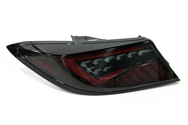 OLM Scythe Style LED Taillights Smoked Red - Subaru BRZ / Toyota GR86 2022+