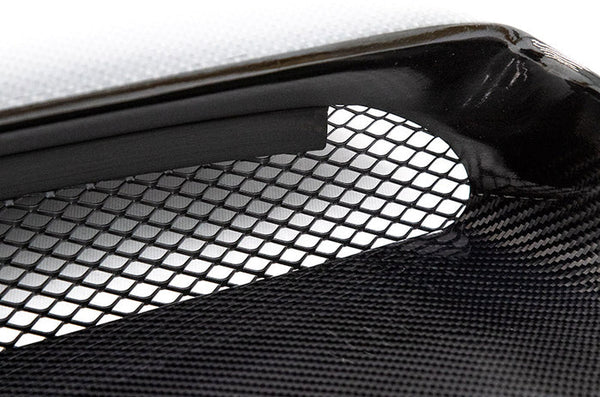 OLM Oversized Carbon Fiber Hood Scoop - 2015-2021 WRX / STI