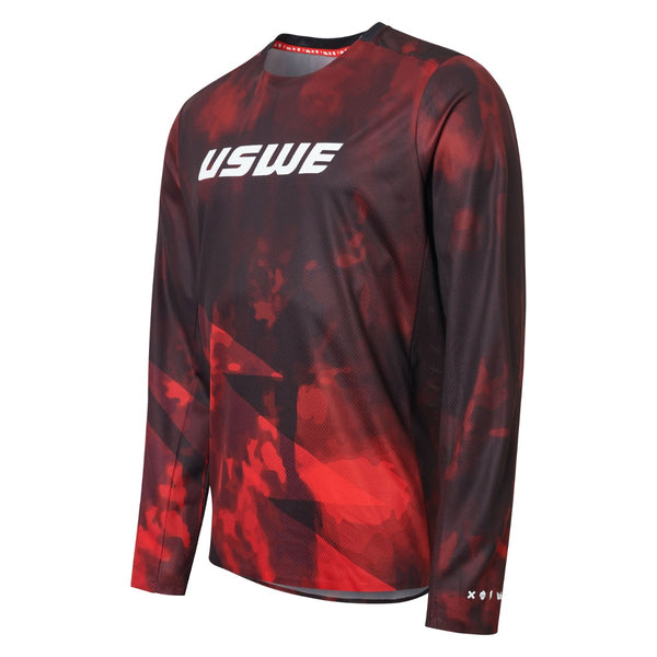 USWE Rok Off-Road Air Jersey Adult Flame Red