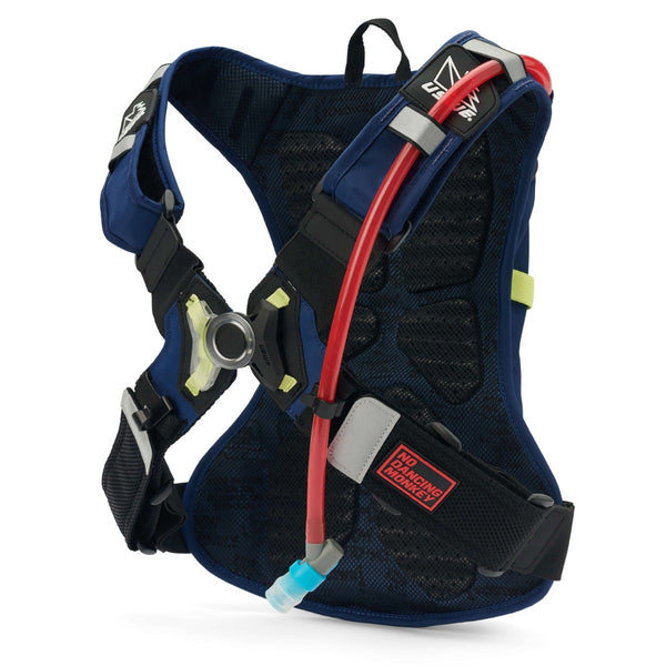 USWE Moto Hydro Hydration Pack 4L - Factory Blue - Race Fit