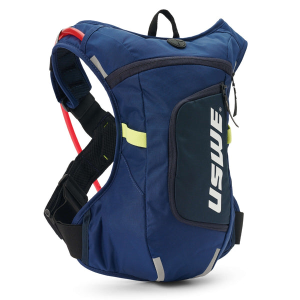 USWE Moto Hydro Hydration Pack 4L - Factory Blue - Race Fit