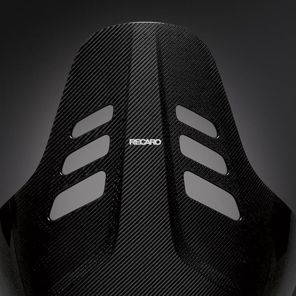 Recaro Podium CFK (CF/Kevlar) FIA/ABE Large/Left Hand Seat - Perlon Velour Black