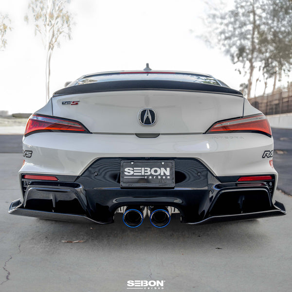 Seibon 2024 + Acura Integra Type S MB-Style Carbon Fiber Rear Lip
