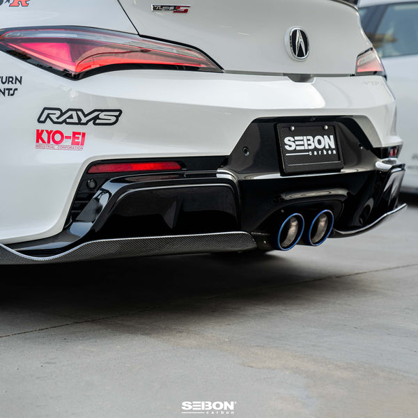Seibon 2024 + Acura Integra Type S MB-Style Carbon Fiber Rear Lip
