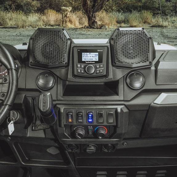 Rockford Fosgate 2018+ Polaris Ranger/ 2019+ Bobcat Stage-1 All-In-One Audio System