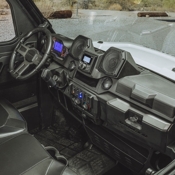 Rockford Fosgate 2018+ Polaris Ranger/ 2019+ Bobcat Stage-1 All-In-One Audio System