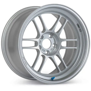 Enkei RPF1RS 18x10.5 5x114.3 10mm Offset 75mm Bore Silver Wheel