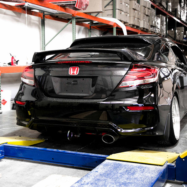 Seibon 2014 - 2015 Honda Civic 2 Door Si-Style Carbon Fiber Rear Spoiler
