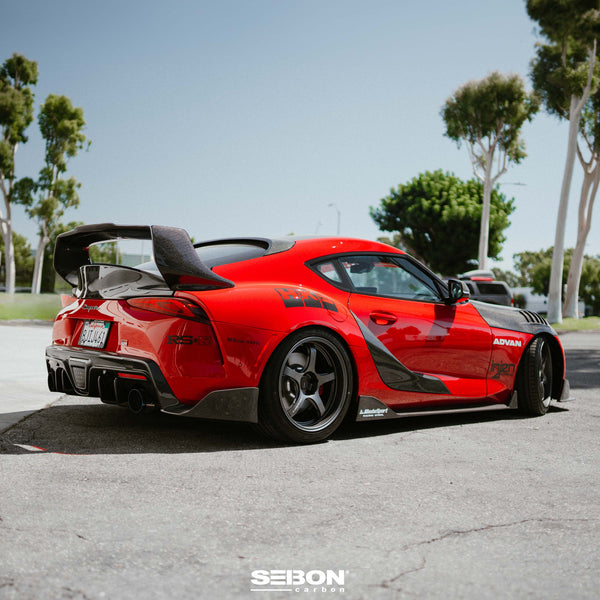 Seibon TD-Style Carbon Fiber Rear Spoiler For 2020 +  Toyota GR Supra