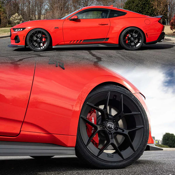 Method RTR Aero 5 Ford Mustang 20x9.5 +33mm Offset 5x114.3 70.5mm CB - Satin Black Wheel