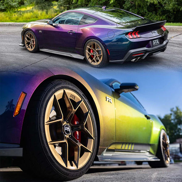 Method RTR Aero 5 Ford Mustang 20x10.5 +45mm Offset 5x114.3 70.5mm CB - Bronze Wheel