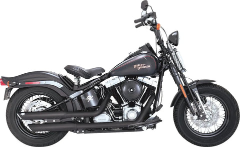 Vance & Hines Harley Davidson 2007 - 2017 Softail Deluxe/Slim/Crossbones Twin Slash 3" Slip-On Exhaust