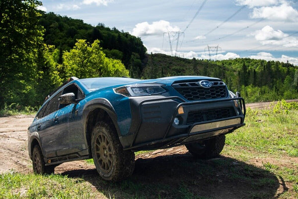 LP Aventure 2022 + Subaru Outback Wilderness Edition Big Bumper Guard - Powdercoated
