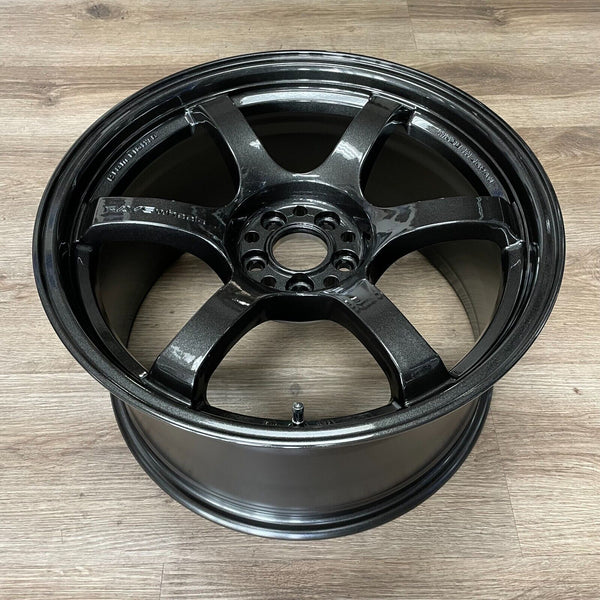 Gram Lights 57DR 18x9.5 +38 5x100 Glass Black