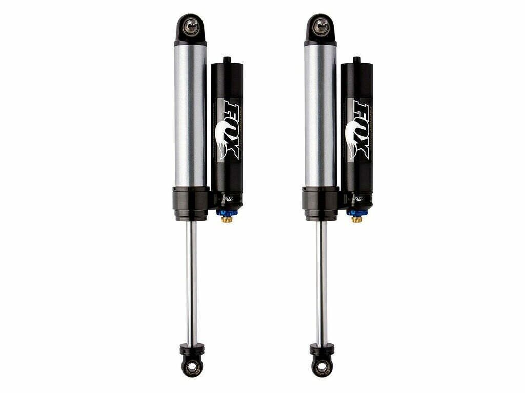 Fox 2005 - 2016 Ford F250 F350 Super Duty 2.5 Factory Series 13.6in. P/B Reservoir Rear Shock Set DSC Adjuster / 4-6in. Lift