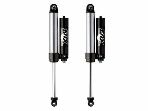 Fox 2007 - 2018 Jeep JK 2.5 Factory Series 10.8in. Remote Res. Rear Shock Set w/DSC Adjuster / 2.5-4in. Lift