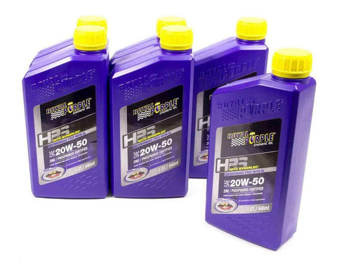 Royal Purple HPS Synthetic High Performance Street 20W-50 Motor Oil - 1 Quart ( 6 Pack )