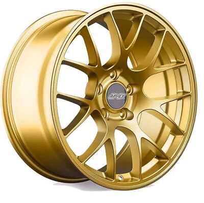 Apex EC-7 Flow Formed Wheel 18x9.5 +38 5x114.3 (Single) for 2005 - 2021 STI / 2015 + WRX - Gloss Gold