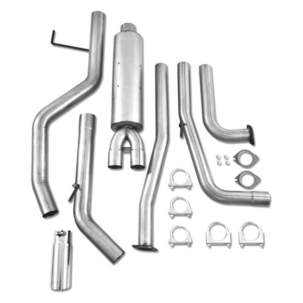 MBRP 2007 - 2015 Nissan Titan 5.6L EC/CC Cat Back Single Side